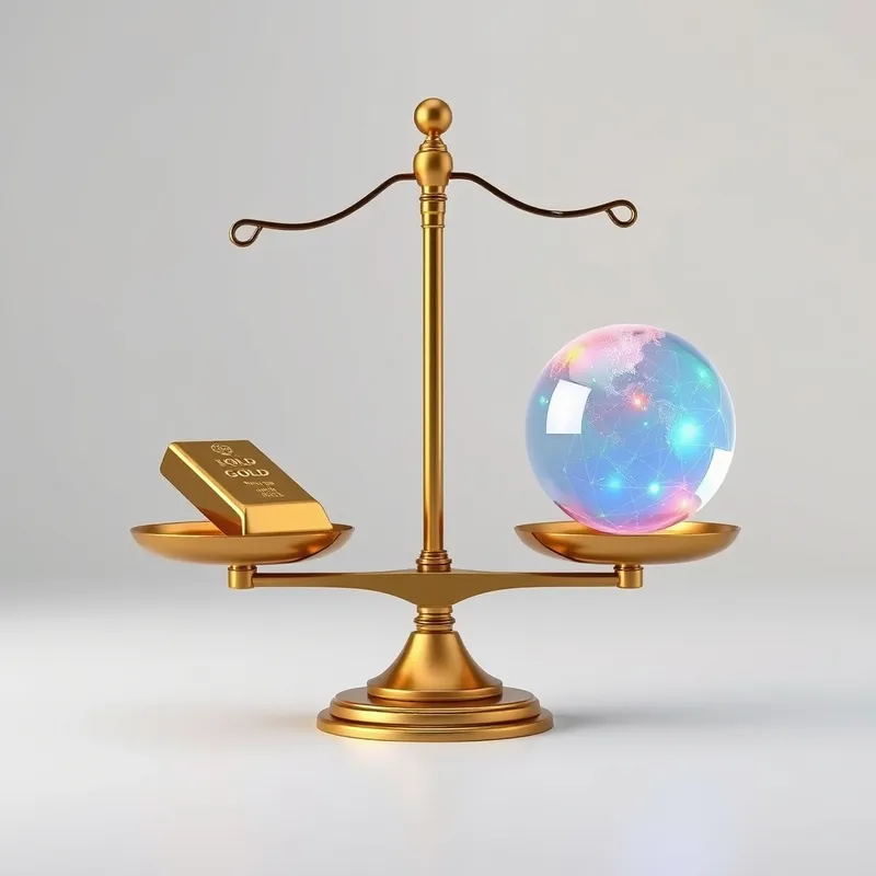 Sovereign Balance: Weighing physical trust against digital efficiency.