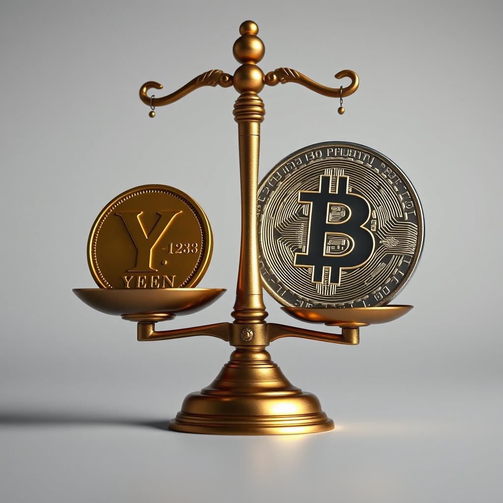 Sovereign Debt Friction: Arbitrage Between Yen and Bitcoin