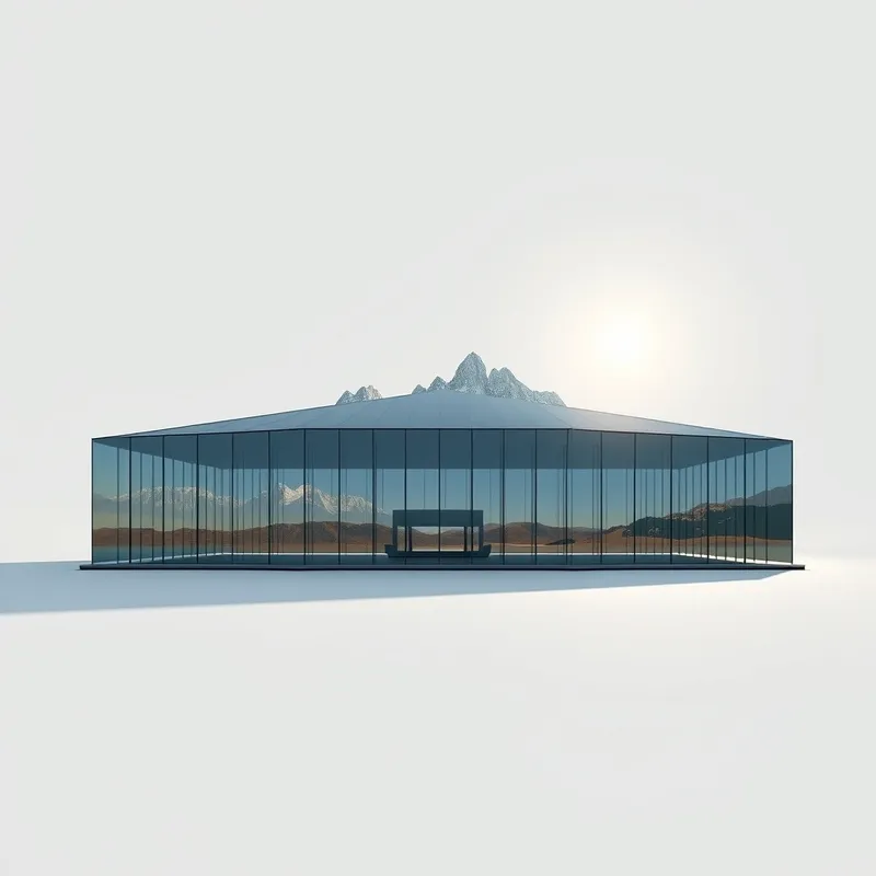 Sovereign sanctuaries bridging ancient peaks and digital ledgers.
