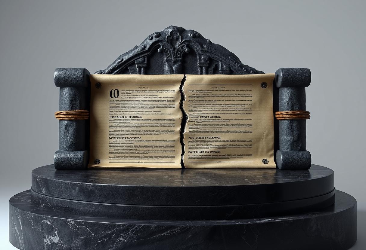 Constitutional Fracture: When consensus rules become contested terrain.