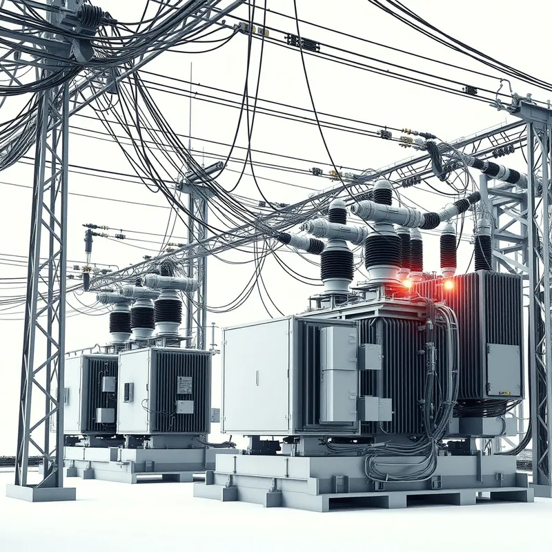 The straining capacity of regional power grids.