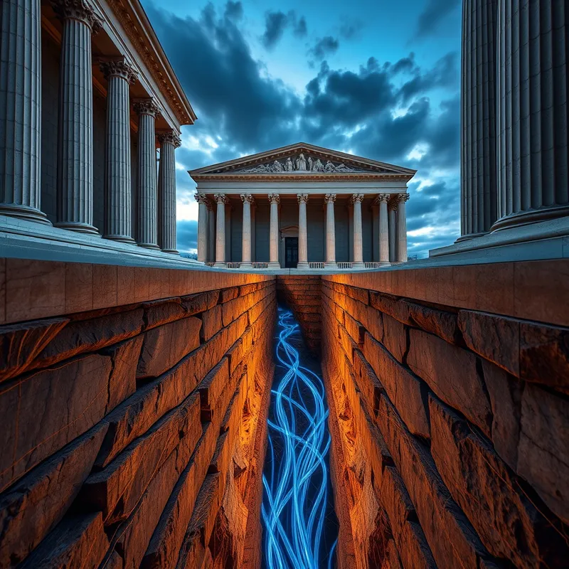 Systemic Fissures: The digital undercurrents threatening legacy financial foundations.