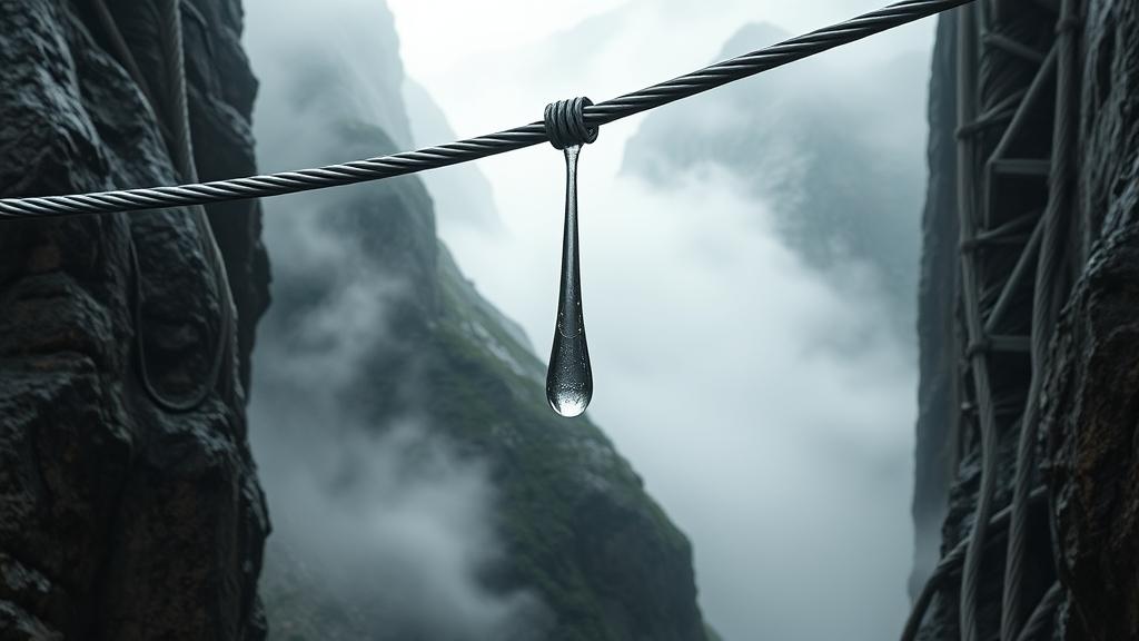Taut Cables: The silent tension before breakout.