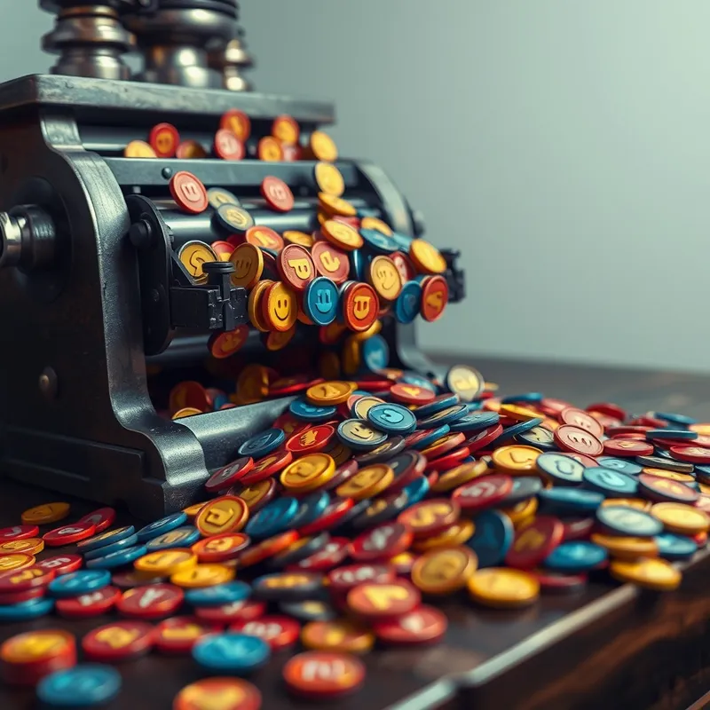 The Minting Mill: Uncontrolled token creation diluting market value.