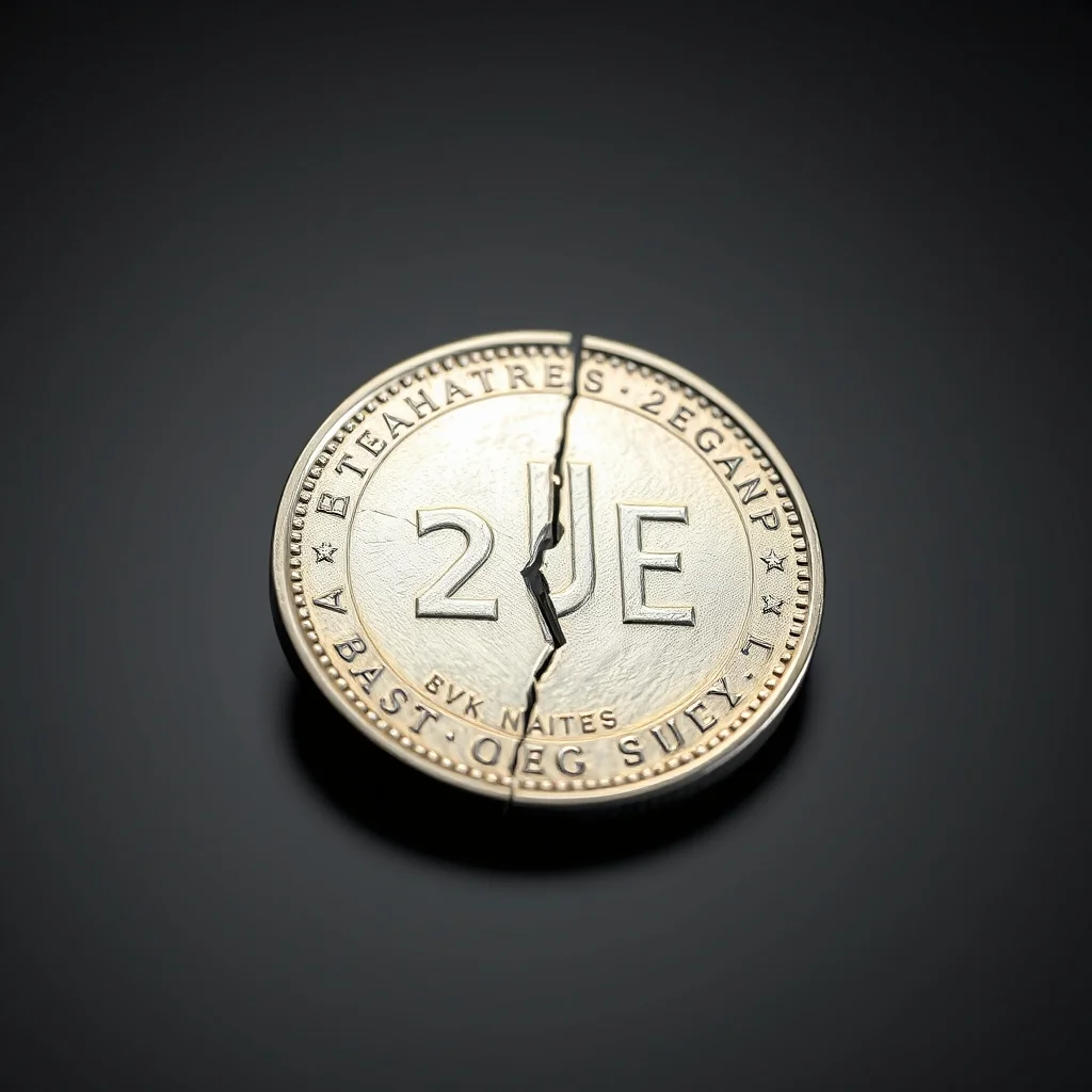 Token Devaluation: The harsh pricing of balance sheet liabilities.