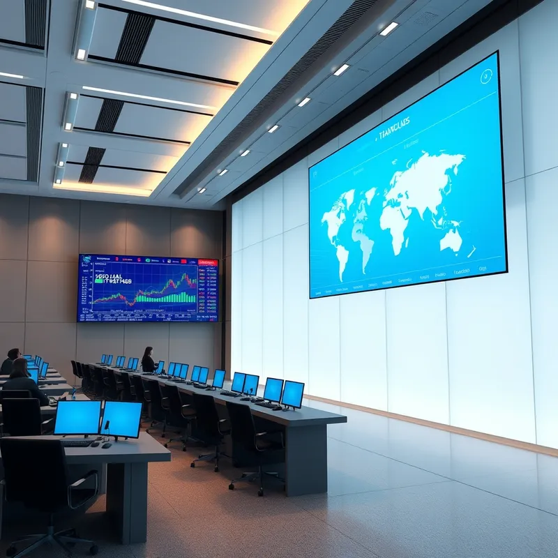 Token2049 exhibition floors echoing traditional trading floor dynamics.