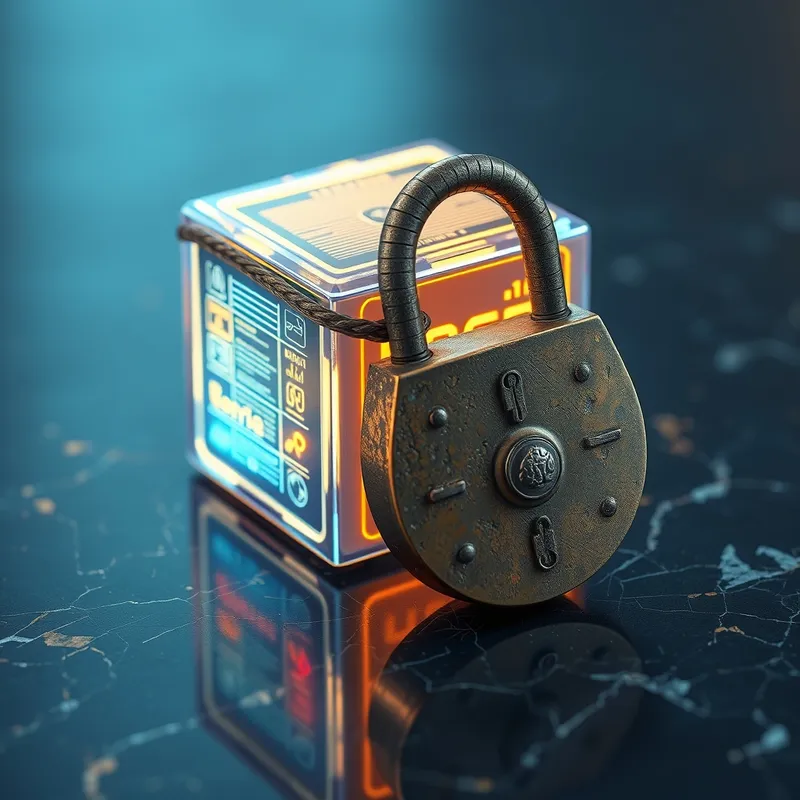 The Enclosure: Traditional finance locking down digital assets.