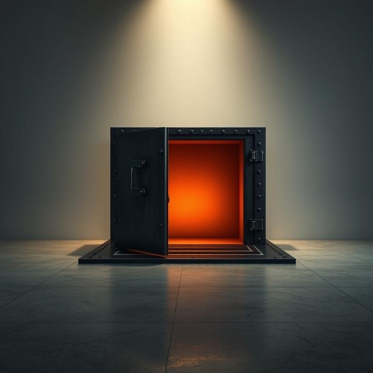 The Trapdoor Mechanism: Fragile support beneath the macro floor.