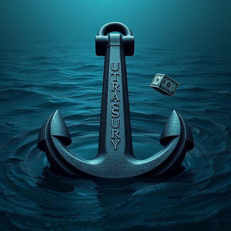 The enduring weight of US Treasury bonds acts as a formidable anchor on volatile markets.