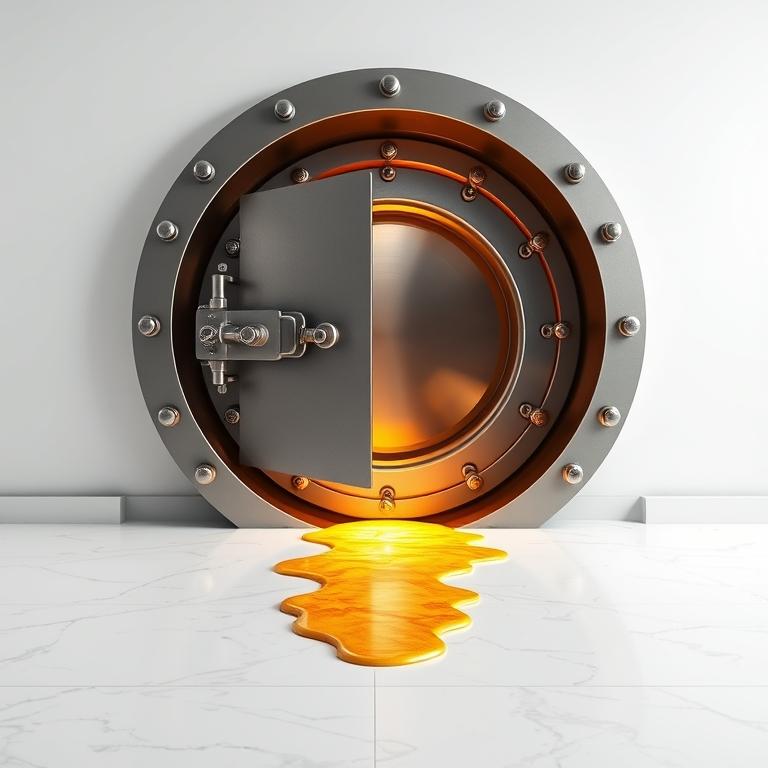 Treasury Leak: The slow drain of hard assets.