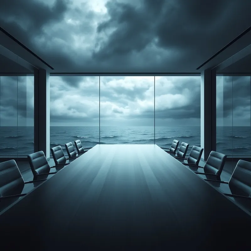 The Uncharted Horizon: Future liabilities meet market volatility.