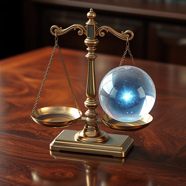 The Utopian Balance: Real capital against artificial promises.