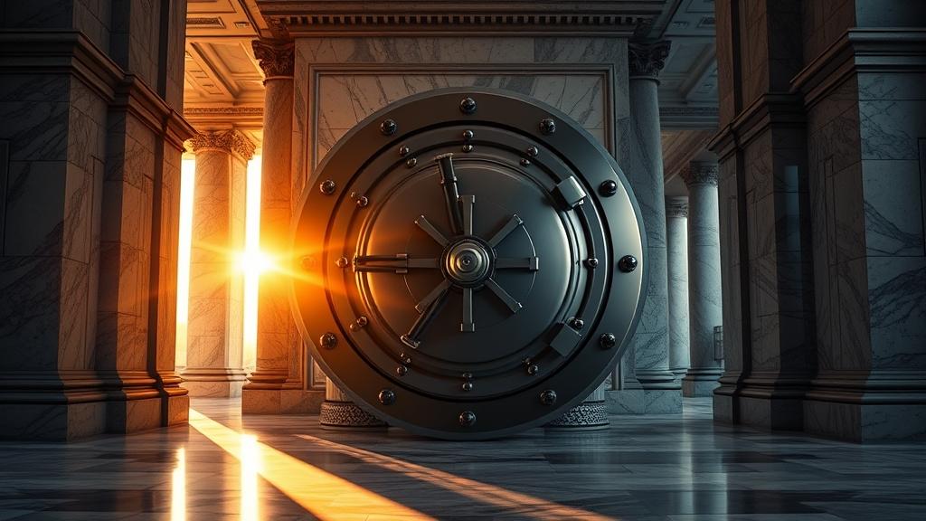 The Vault: Wall Street’s custody enclosure.