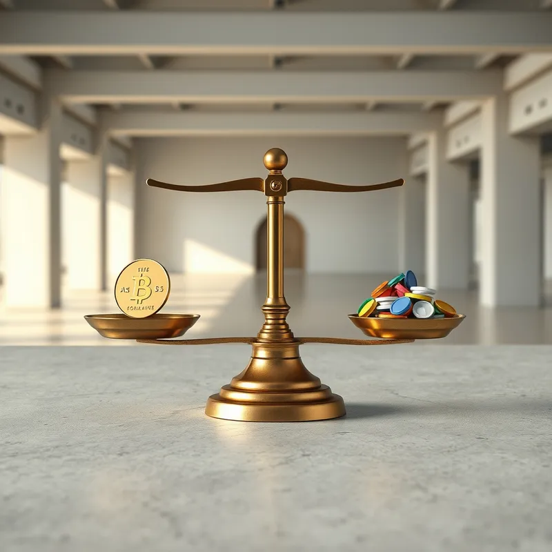 The Volatility Balance: Weighting real assets against memes.