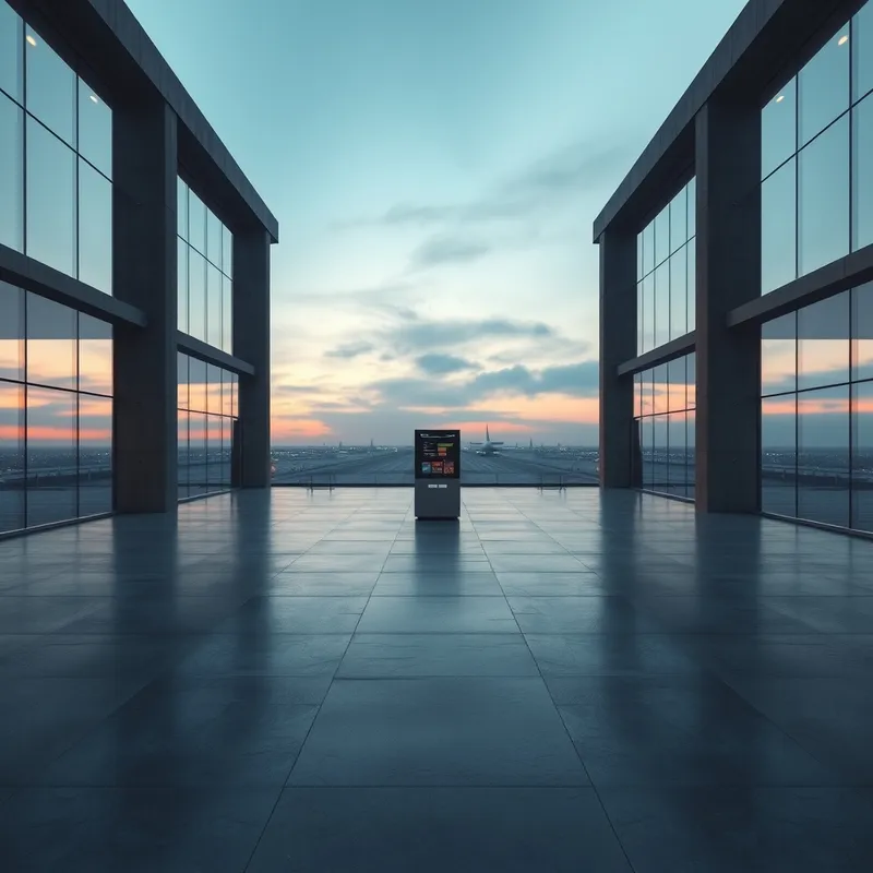 The Empty Terminal: Waiting for organic retail volume.
