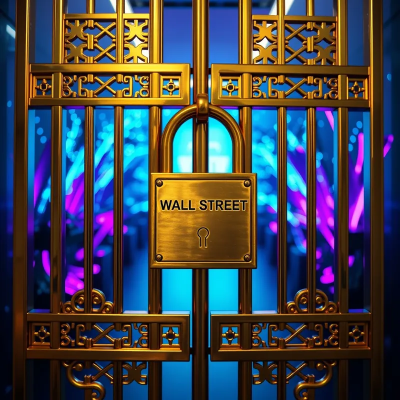 The Walled Garden: Institutional capital locked in regulated structures.