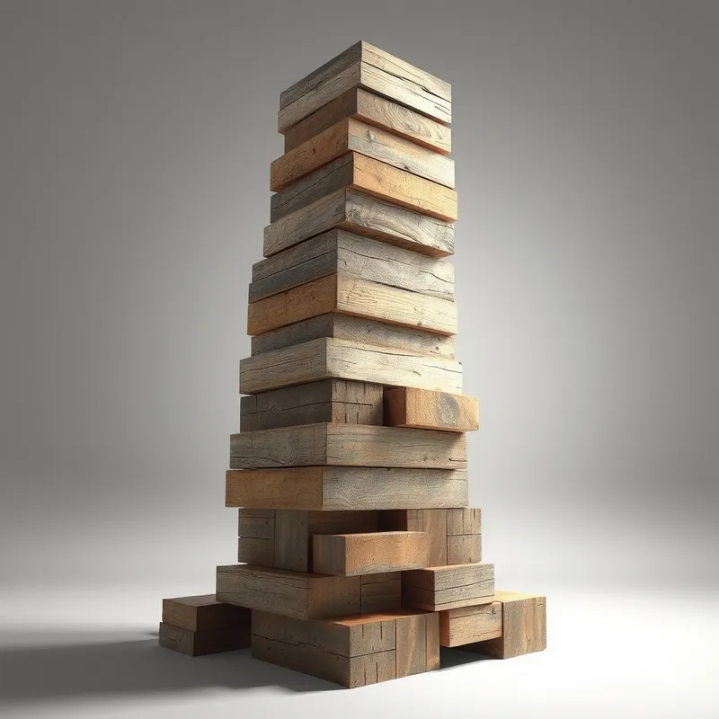 Leveraged positions resting on fractured foundations.