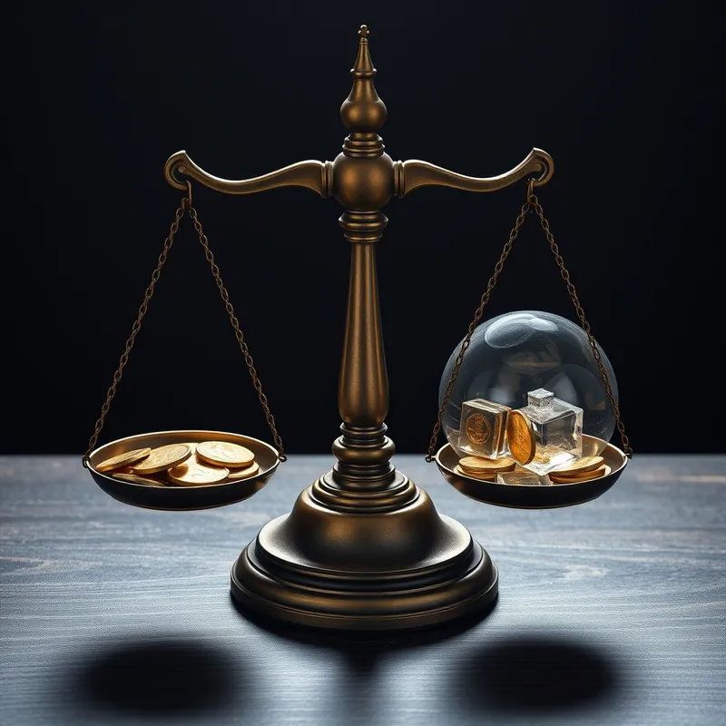 Weighted Scales: Institutional accumulation versus retail distribution.